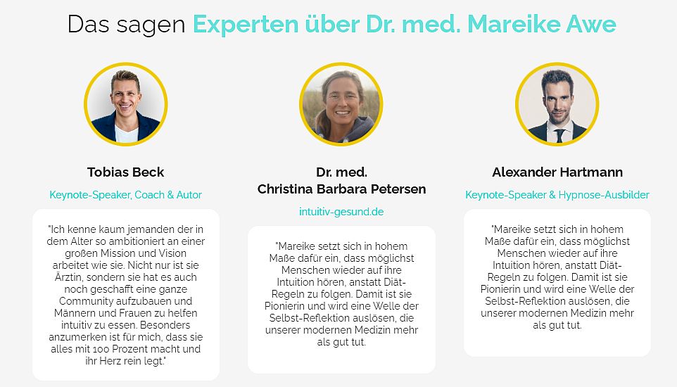 Expetenmeinungen zu intueat